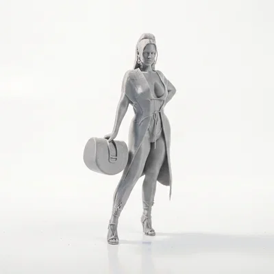 Mô hình tượng nhân vật nữ Bikini Babe in 3D