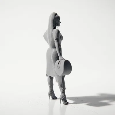 Mô hình tượng nhân vật nữ Bikini Babe in 3D