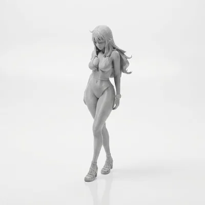 Mô hình tượng nữ nhân vật Bikini Babe cho in 3D