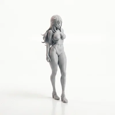 Mô hình tượng nữ nhân vật Bikini Babe cho in 3D