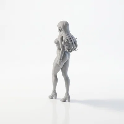 Mô hình tượng nữ nhân vật Bikini Babe cho in 3D