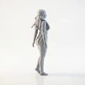 Mô hình tượng nữ Bikini Babe in 3D (Bikini Babe Female Figure Statue 3D Printable) - Thumbnail 3