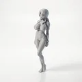 Mô hình tượng nữ Bikini Babe in 3D nghệ thuật - Thumbnail 1