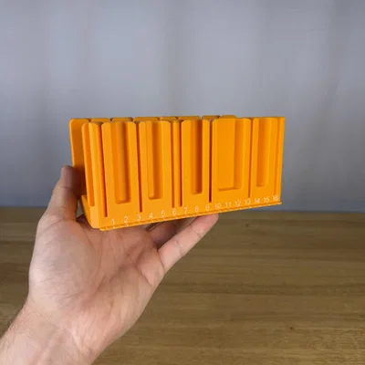 Miter Box - Hộp cắt góc đa năng 90°, 45°, 30°, 22.5° kèm thước đo