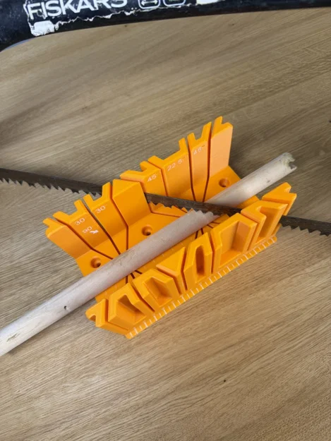 Miter Box - Hộp cắt góc đa năng 90°, 45°, 30°, 22.5° kèm thước đo - Image 5