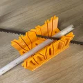 Miter Box - Hộp cắt góc đa năng 90°, 45°, 30°, 22.5° kèm thước đo - Thumbnail 5