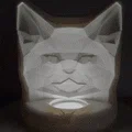 Đèn 3D Mèo Low Poly - Ảo ảnh quang học cực độc - Thumbnail 2