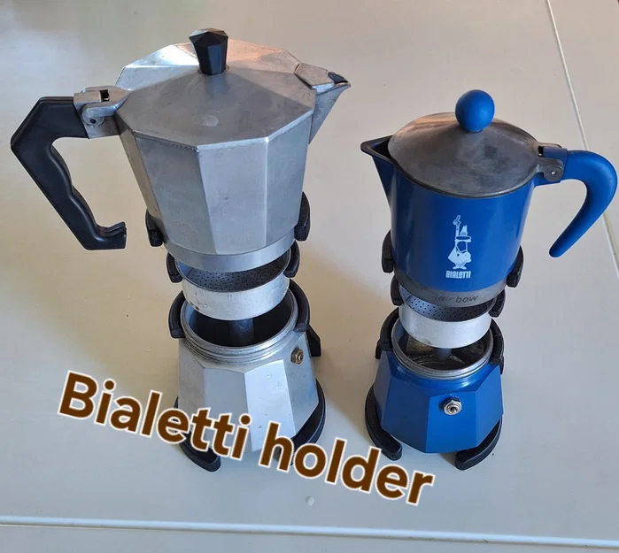 Giá treo ấm pha cà phê Bialetti 3D - Tiện ích, bền bỉ, gọn gàng - Image 1