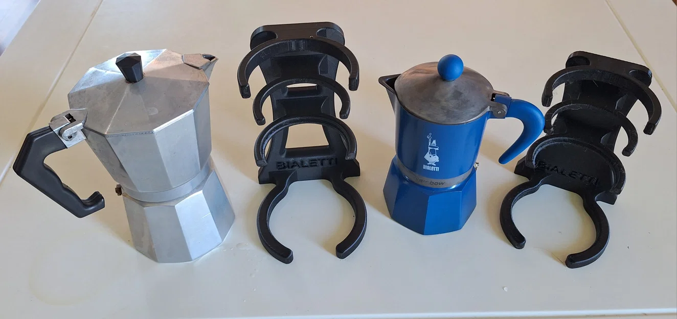 Giá treo ấm pha cà phê Bialetti 3D - Tiện ích, bền bỉ, gọn gàng - Image 2