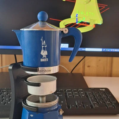 Giá treo ấm pha cà phê Bialetti 3D - Tiện ích, bền bỉ, gọn gàng
