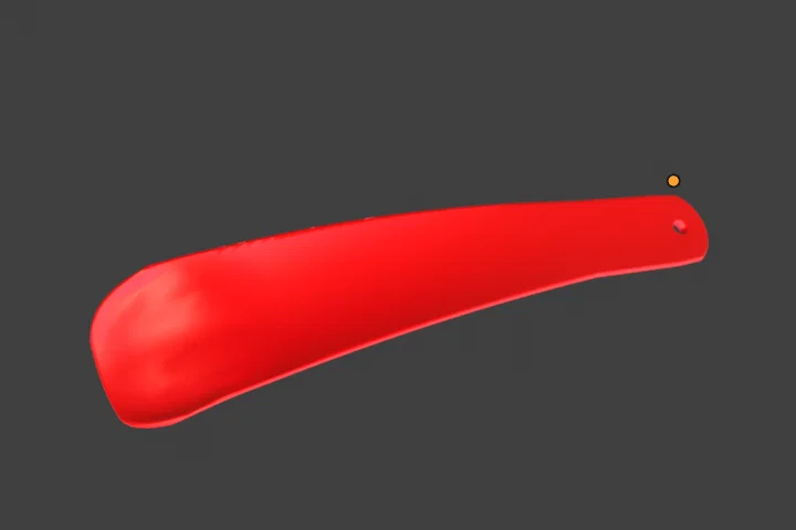Dụng cụ hỗ trợ xỏ giày (Shoehorn) tiện dụng in 3D - Image 2