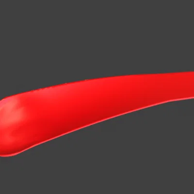 Dụng cụ hỗ trợ xỏ giày (Shoehorn) tiện dụng in 3D