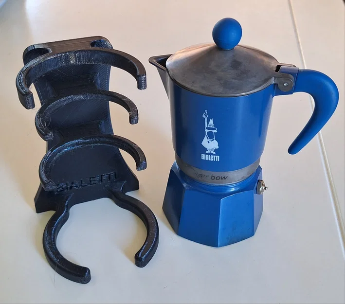 Giá treo ấm pha cà phê Bialetti 3D - Tiện ích, bền bỉ, gọn gàng - Image 5