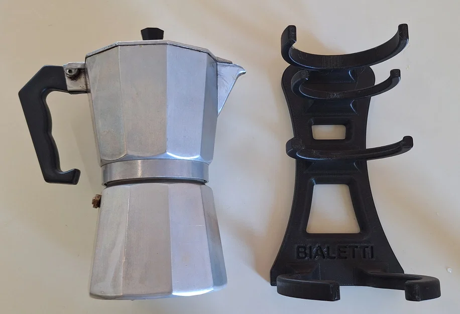 Giá treo ấm pha cà phê Bialetti 3D - Tiện ích, bền bỉ, gọn gàng - Image 6
