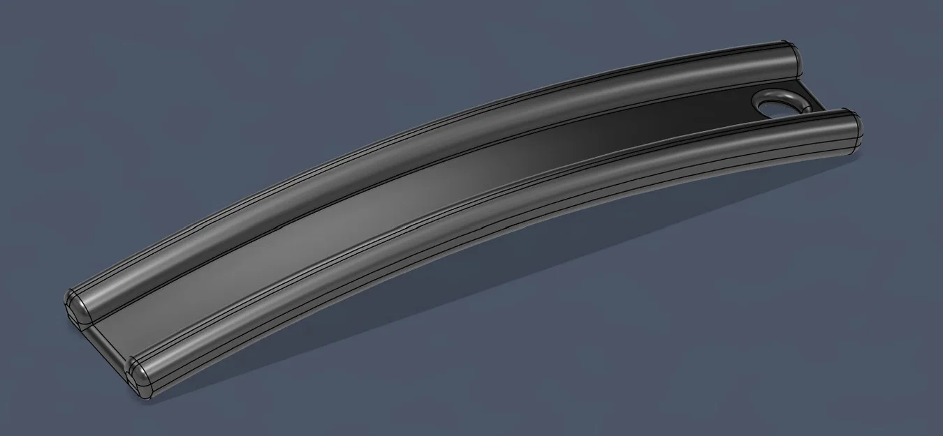 Mẫu in 3D đồ xỏ giày Schuhlöffel tiện lợi, dễ in - Image 1