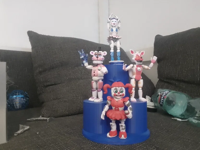 Mô hình sân khấu đa tầng Multi-floor Funtime Stage cực đẹp cho fan FNAF - Image 1