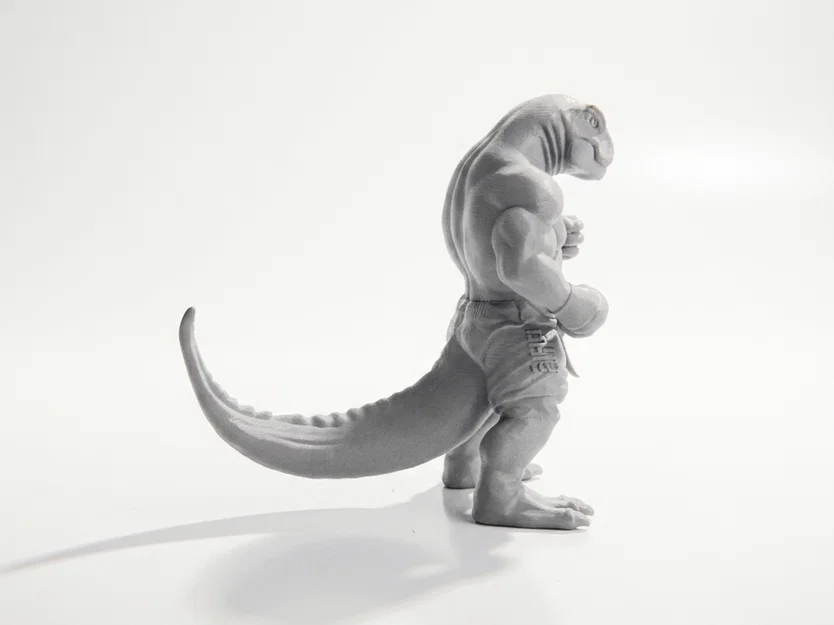 Mô hình 3D Khủng long võ sĩ MMA (MMA Dino Fighter) - Image 3