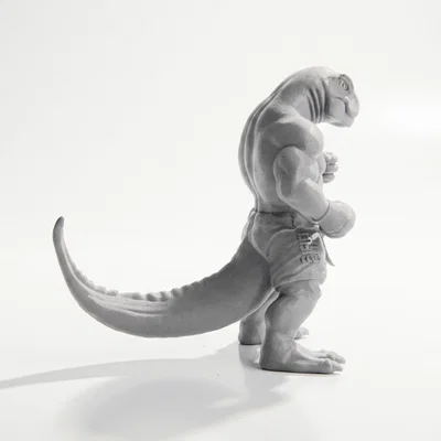 Mô hình 3D Khủng long võ sĩ MMA (MMA Dino Fighter)