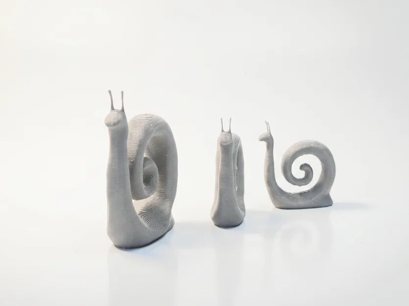 Bộ Mô Hình Ốc Sên Marble Trang Trí - File In 3D Độc Đáo - Image 2