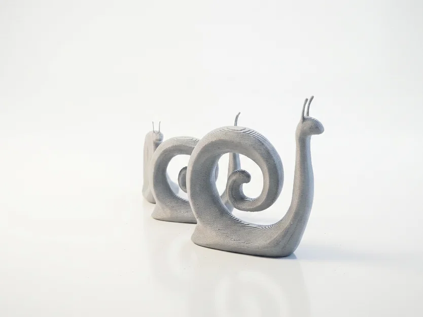 Bộ Mô Hình Ốc Sên Marble Trang Trí - File In 3D Độc Đáo - Image 3