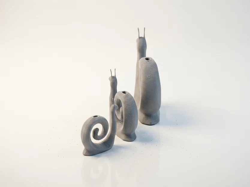Bộ Mô Hình Ốc Sên Marble Trang Trí - File In 3D Độc Đáo - Image 4