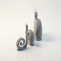 Bộ Mô Hình Ốc Sên Marble Trang Trí - File In 3D Độc Đáo - Thumbnail 4