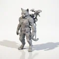 Mô hình Mèo mặc Giáp Robot (Mech Suit Cat) - File in 3D sưu tầm - Thumbnail 1