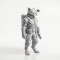 Mô hình Mèo mặc Giáp Robot (Mech Suit Cat) - File in 3D sưu tầm - Thumbnail 2
