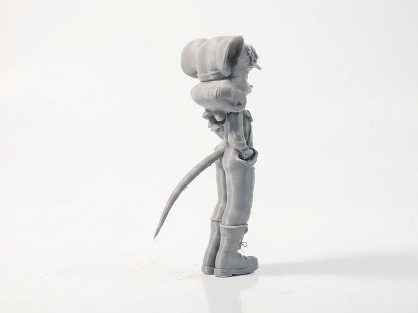 Mô hình chú chuột cơ khí in 3D - Mechanic Mouse Figurine - Image 3