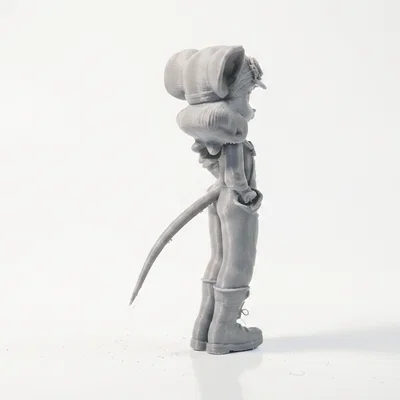 Mô hình chú chuột cơ khí in 3D - Mechanic Mouse Figurine