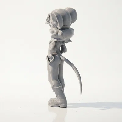 Mô hình chú chuột cơ khí in 3D - Mechanic Mouse Figurine