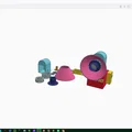 Mô hình loa còi báo động FS 500 sử dụng động cơ 130 (In 3D) - Thumbnail 2
