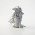 Mô hình chú gà trống thiền định - File in 3D độc đáo - Thumbnail 3