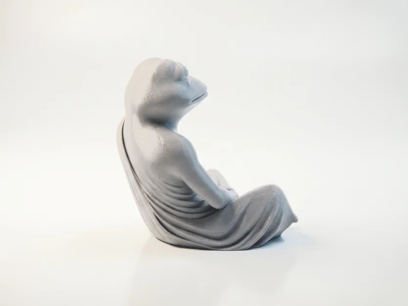 Mô hình tượng ếch thiền định in 3D phong cách Zen - Image 3