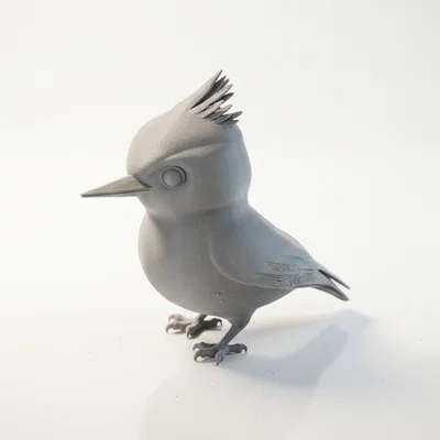 Mô hình chim nhại (Mockingbird) sưu tầm - File in 3D
