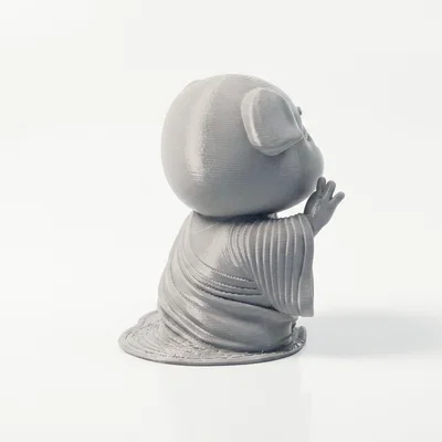Tượng Chú Heo Ngồi Thiền - Mô Hình 3D In Ấn Nghệ Thuật