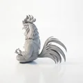 Mô hình tượng chú gà trống ngồi thiền in 3D - Meditating Rooster Figurine - Thumbnail 4