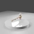 File mô hình chiếc rìu trang trí đẹp mắt - Thumbnail 2