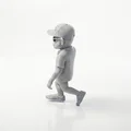 Mô hình chú khỉ dùng điện thoại in 3D dễ thương - Thumbnail 4