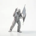 Mô hình tượng quỷ Gargoyle Fantasy 3D in được - Thumbnail 2