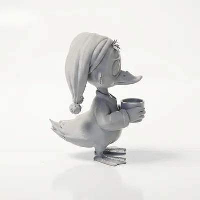 Mô hình chú vịt buổi sáng - Morning Duck 3D Printable