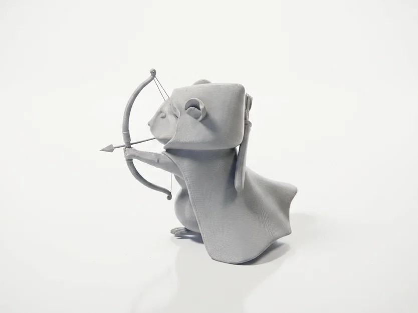 Mô Hình Chuột Cung Thủ Đáng Yêu In 3D - Image 4