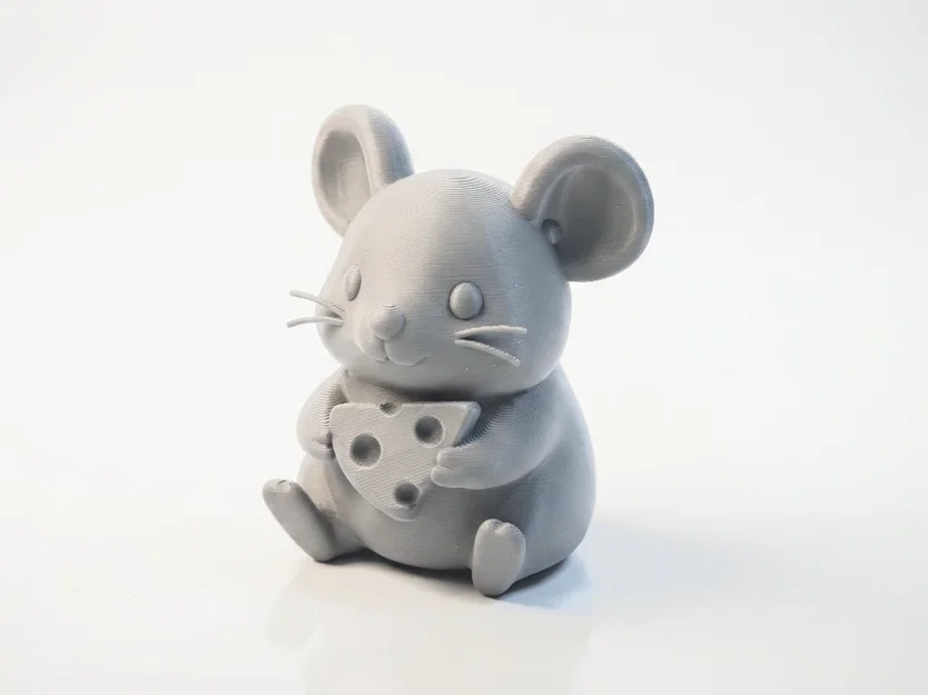 Mô Hình Chuột Cầm Phô Mai Dễ Thương In 3D - Image 1