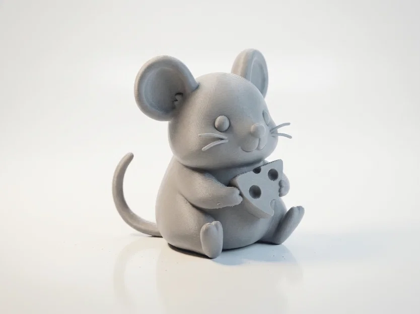 Mô Hình Chuột Cầm Phô Mai Dễ Thương In 3D - Image 2