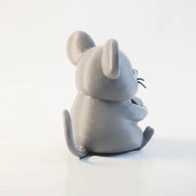 Mô Hình Chuột Cầm Phô Mai Dễ Thương In 3D