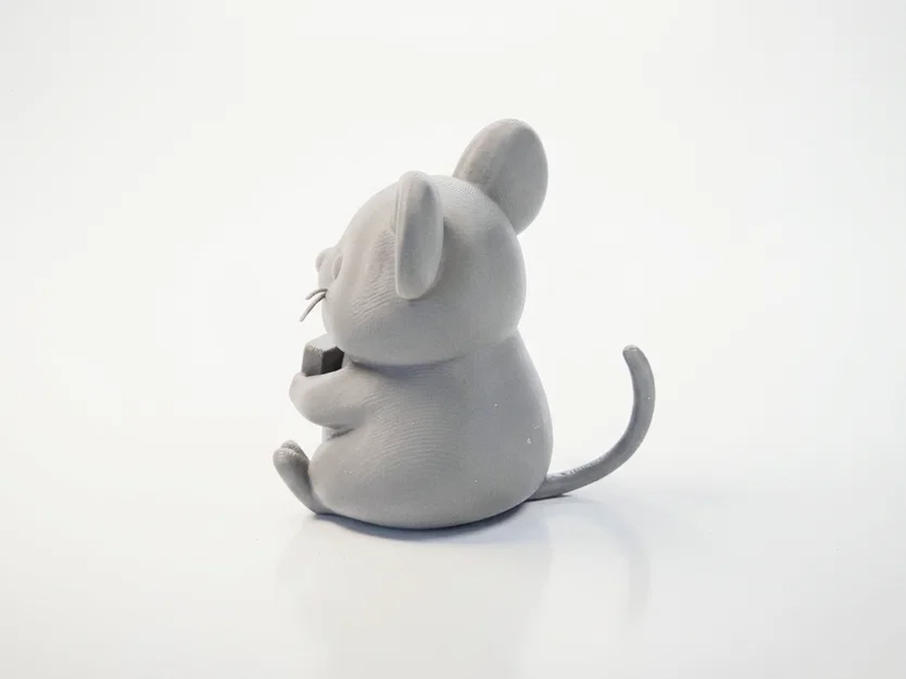 Mô Hình Chuột Cầm Phô Mai Dễ Thương In 3D - Image 4