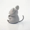 Mô Hình Chuột Cầm Phô Mai Dễ Thương In 3D - Thumbnail 4