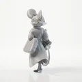 Mô hình chú chuột đi mua sắm dễ thương (3D Printable) - Thumbnail 3