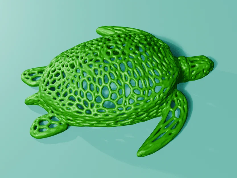 Mô hình rùa Voronoi - Image 1