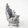 Mô hình điêu khắc ghế chim công 3D - Thumbnail 3